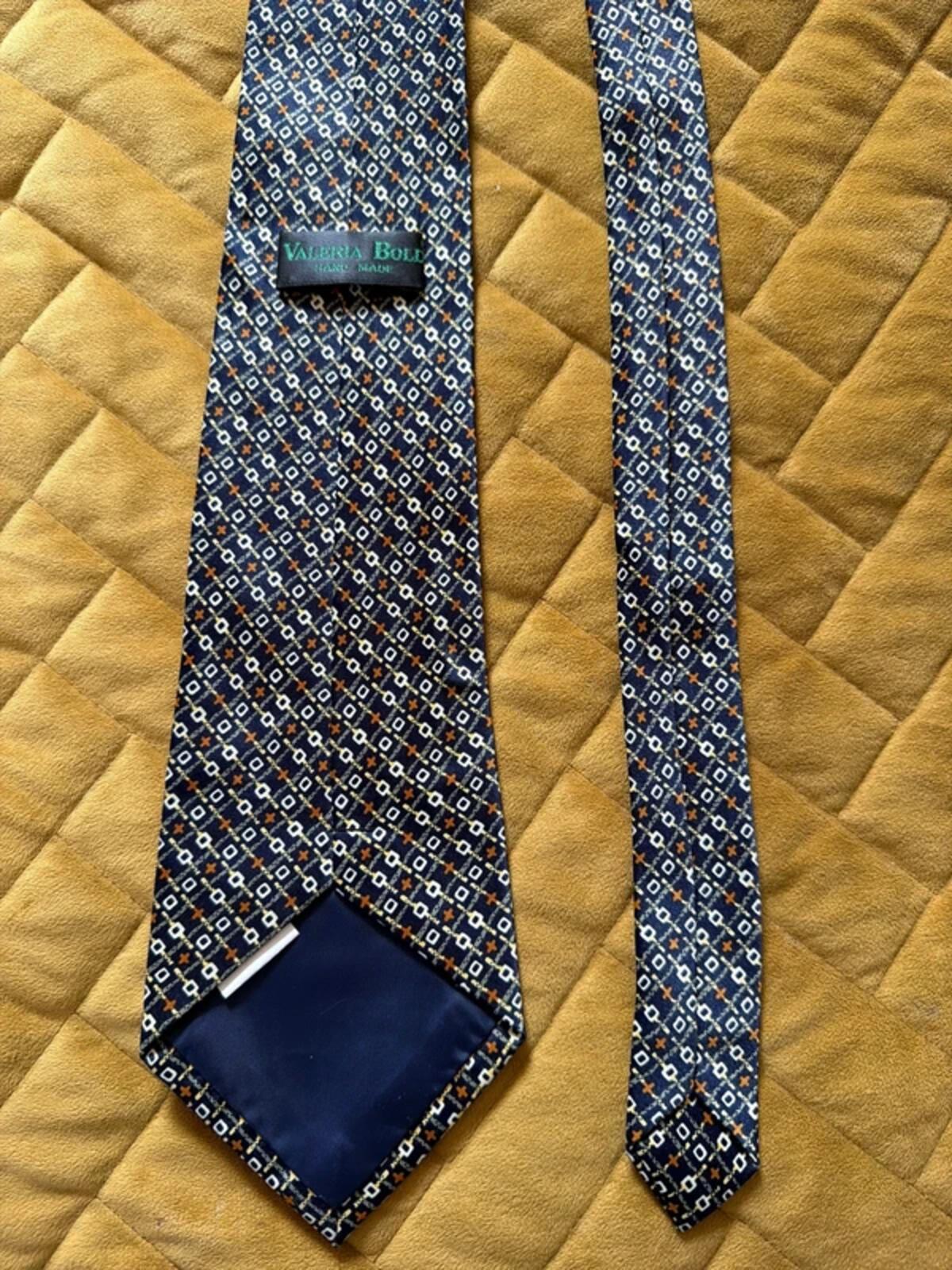Valeria Boldi Premium 100% Silk Hand Made Tie - 3331