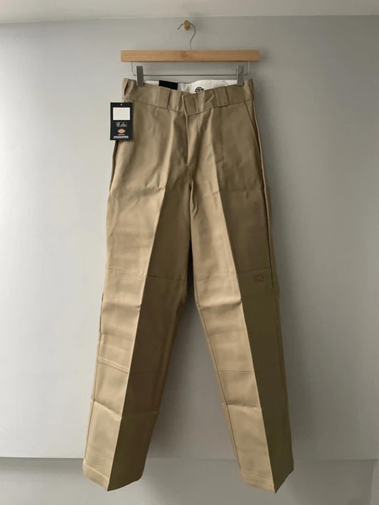 Women’s Dickies Double Knee Straight Fit Work Pant Chino in Beige - W26/L31 - 2944
