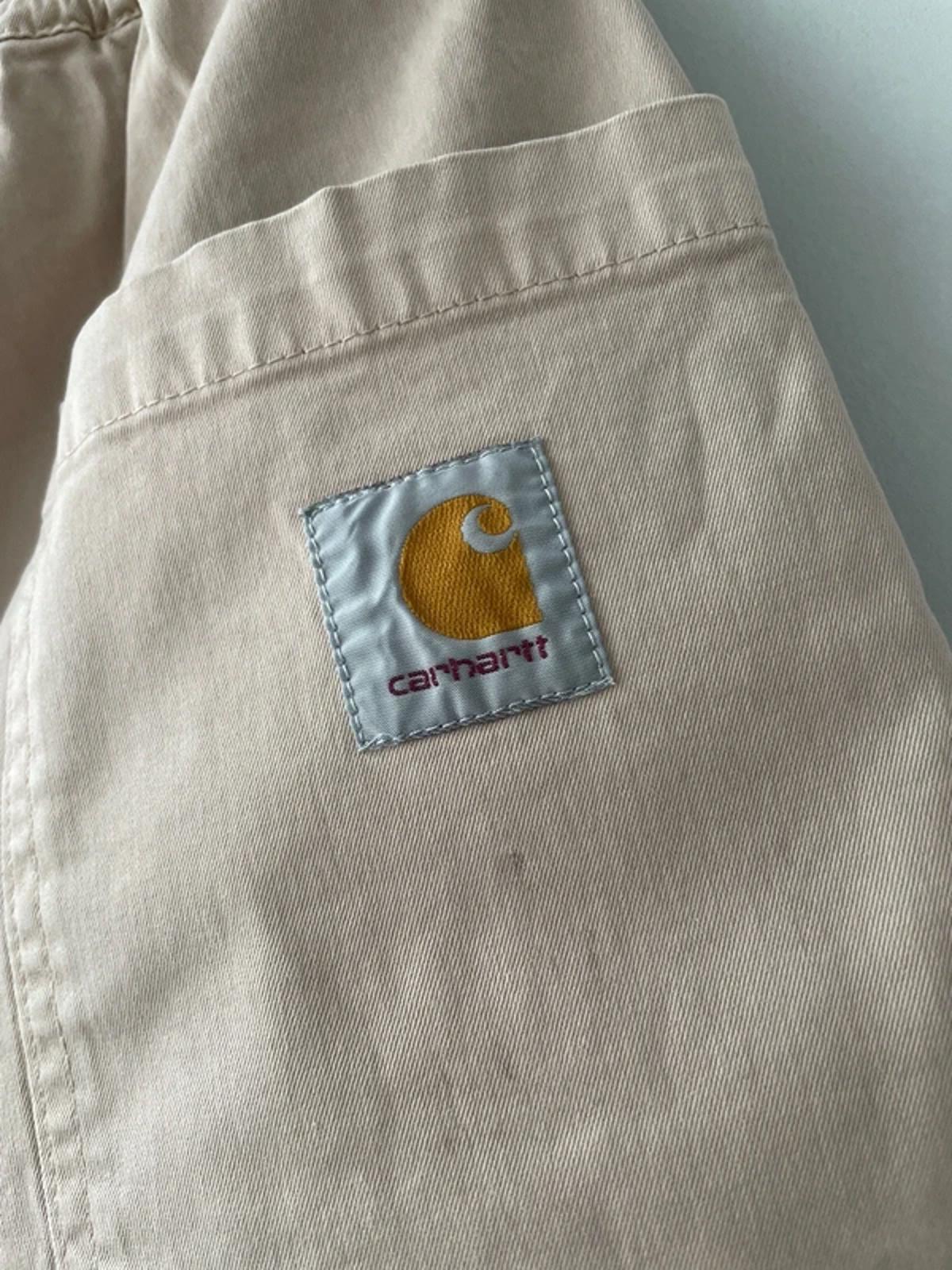 Women’s Carhartt Lawton Relaxed Fit Elasticated Waist Shorts In Beige - W26/L7.5 - 3184