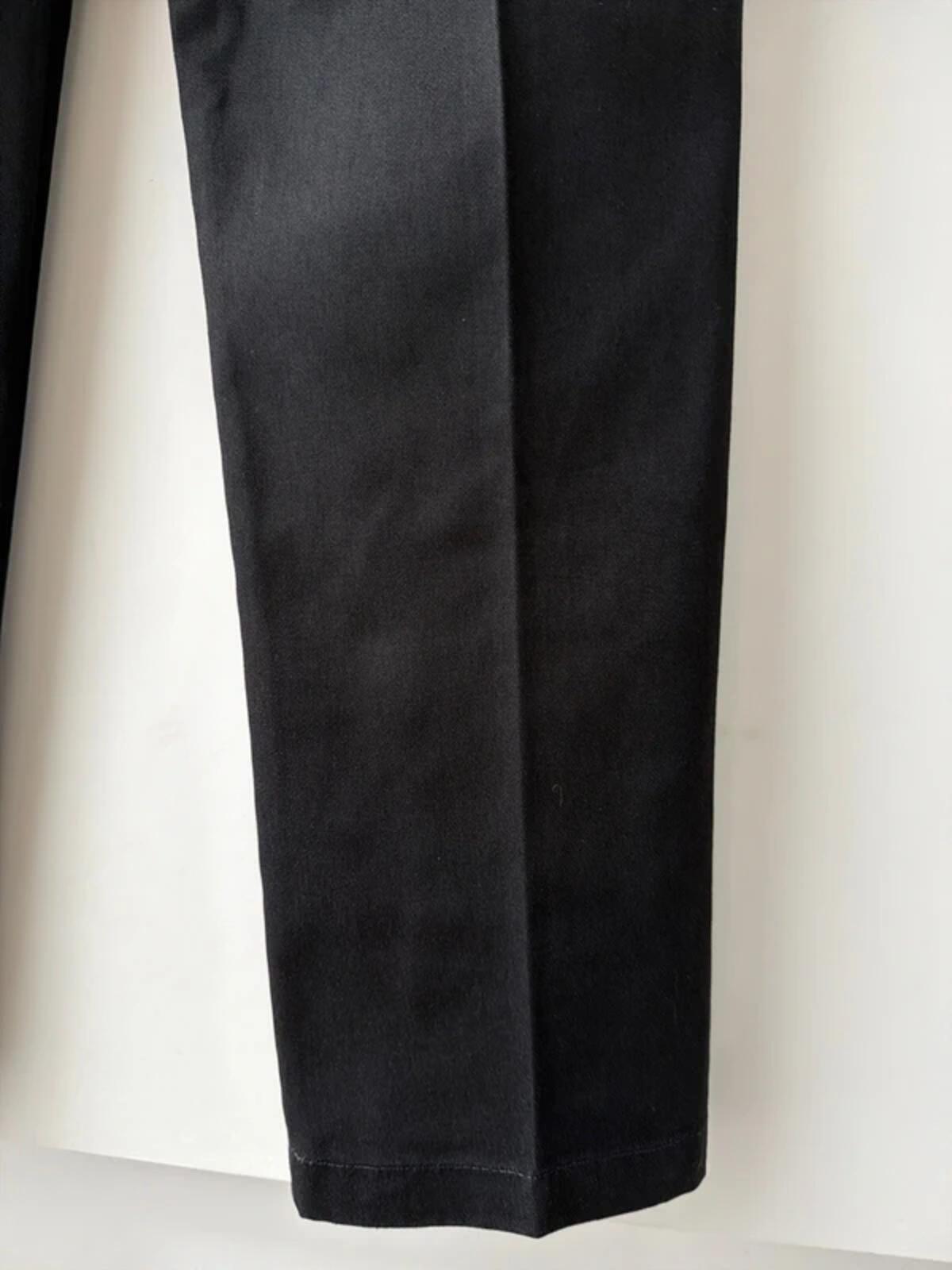 Women’s Dickies Elizaville Straight Leg Chino Trouser In Black - W28/L29 - 3376