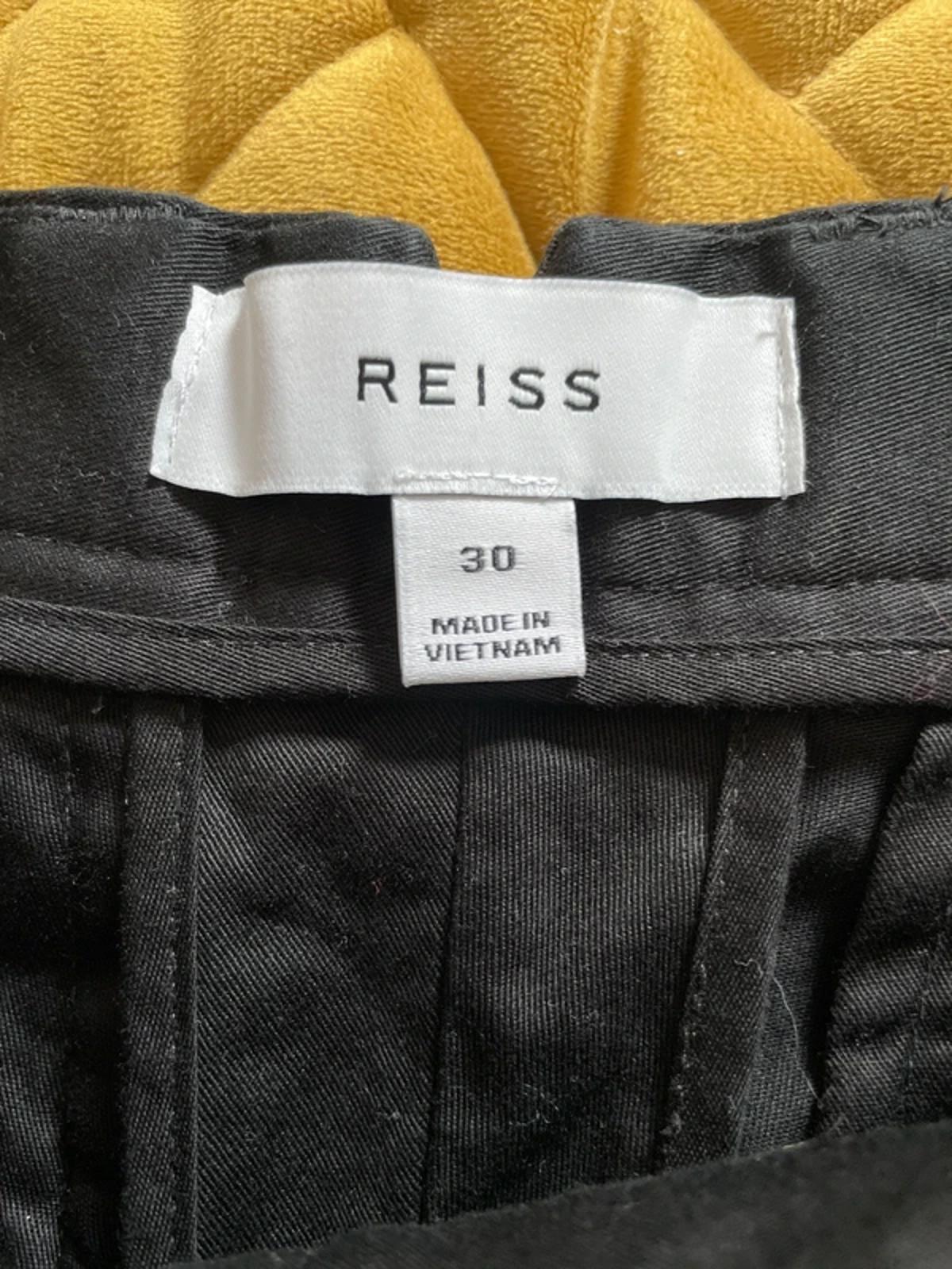 Men’s Reiss Premium Classic Chino Shorts In Black - W30/L8.5 - 3154