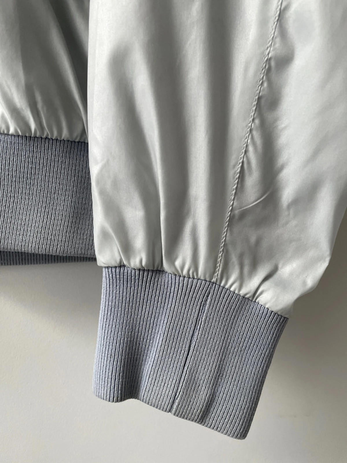 Men’s Baracuta G9 Premium Harrington Jacket Coat In Grey - Large - 2127