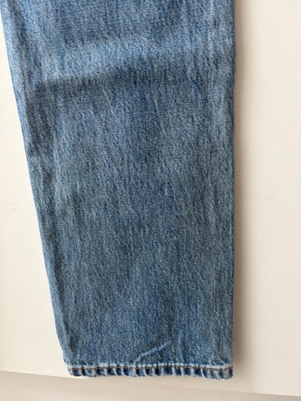 Women’s Weekday Rowe Extra High Waist Straight Fit Jeans - W24/L30 - 3378