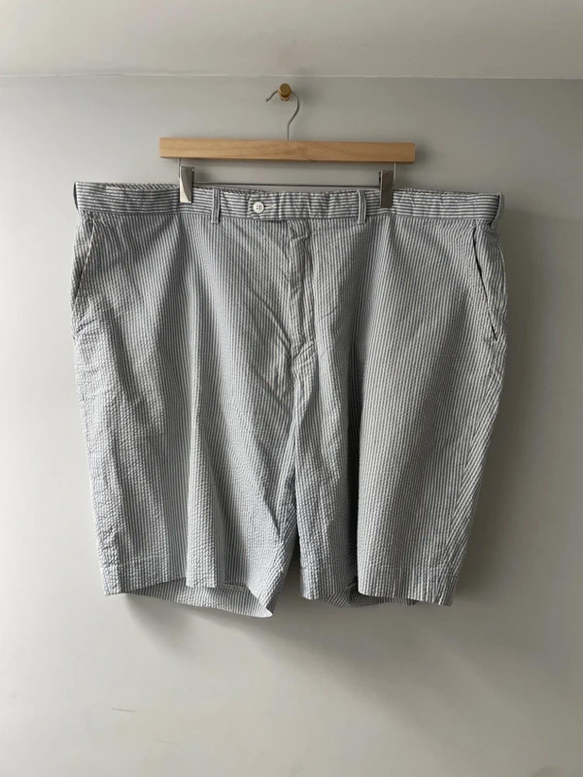 Men’s Ralph Lauren Seersucker Stripe Chino Shorts in Blue - W46/L9.5 - 3151