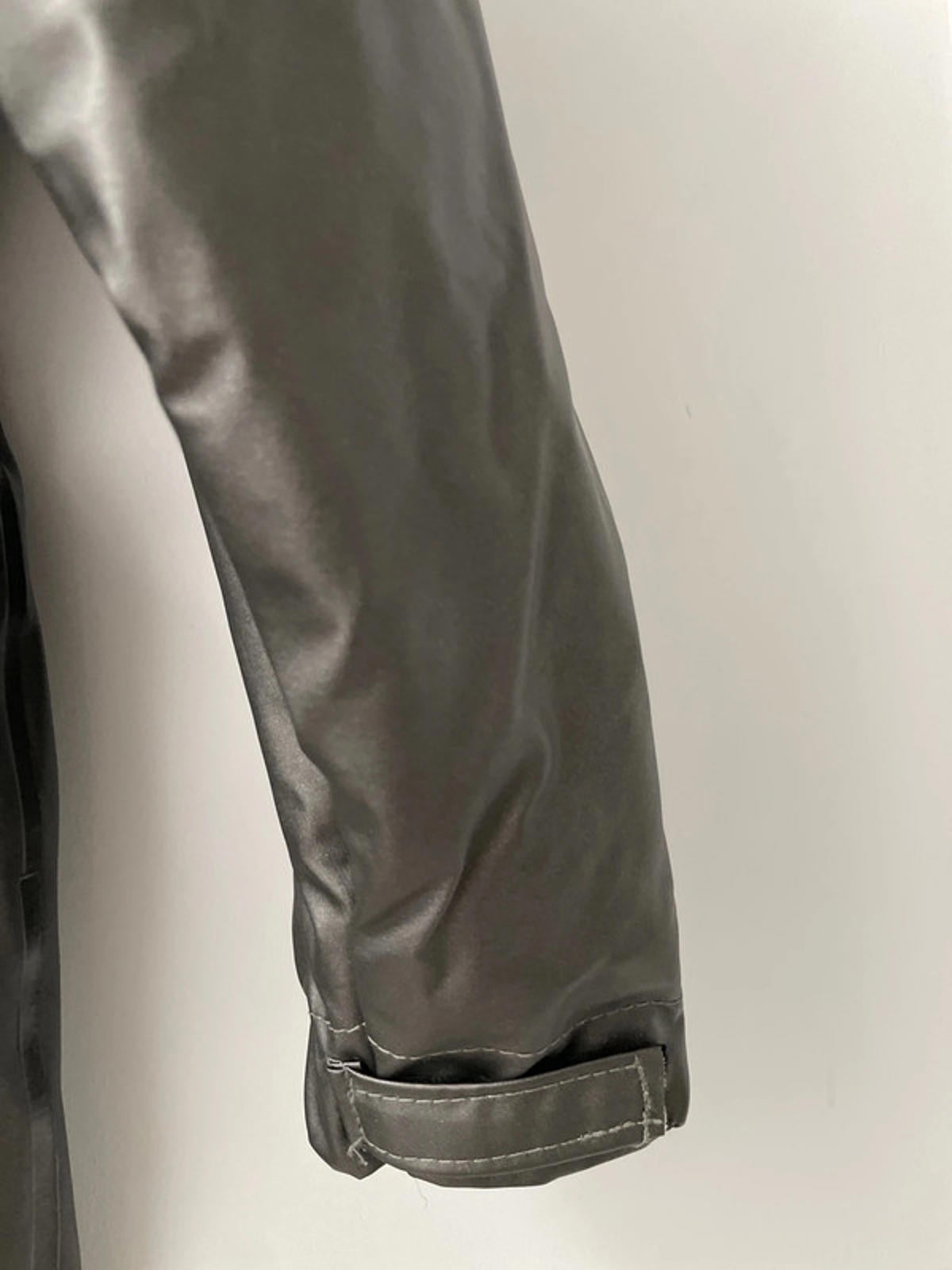 Men’s Belstaff Vintage Rare Stormshield Waterproof Motorcycle Jacket in Grey - Large - 2273