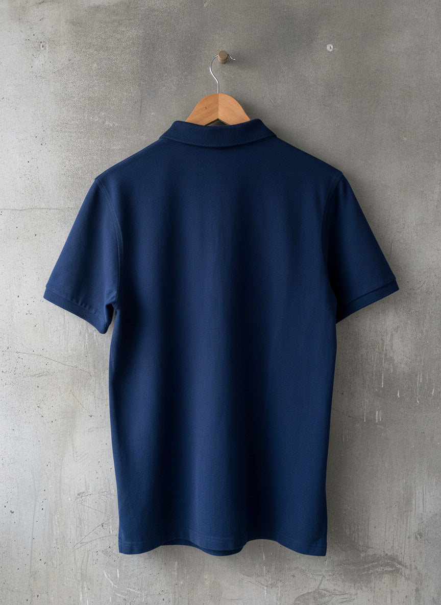 Men’s Vilebrequin Premium Classic Polo Top In Navy - Small - 1228