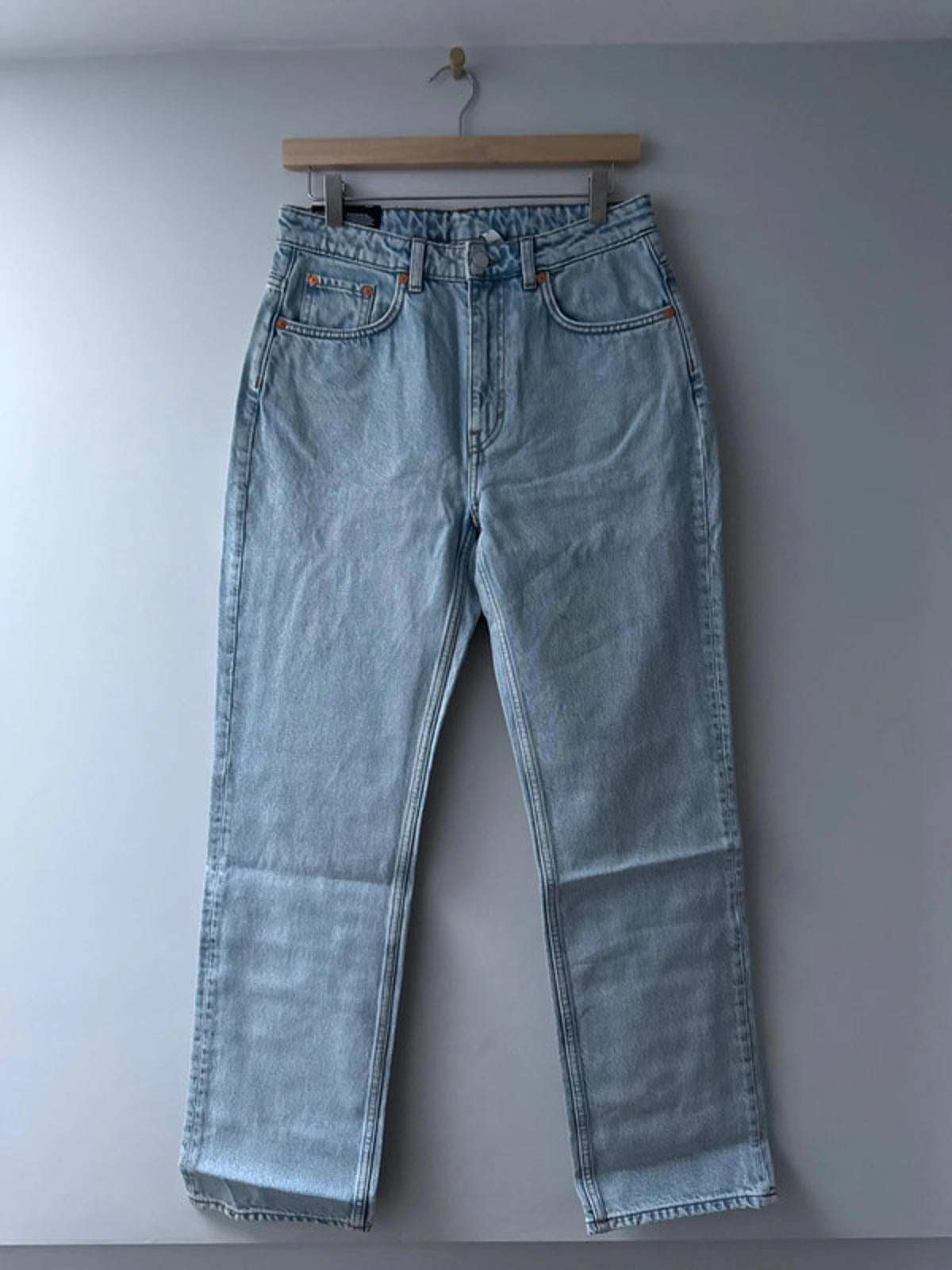 Women’s Weekday Voyage High Waisted Fit Jeans In Blue - W29/L30 - 0943