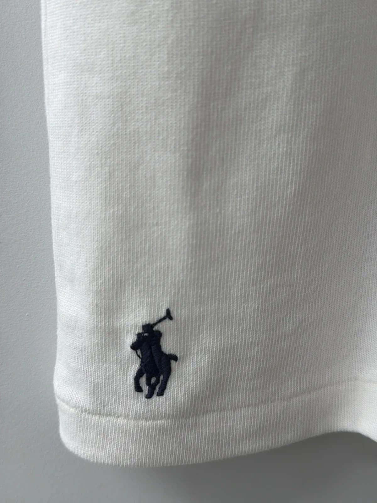 Men’s Ralph Lauren Slim Fit Collegiate logo T-shirt In white - Medium - 3236