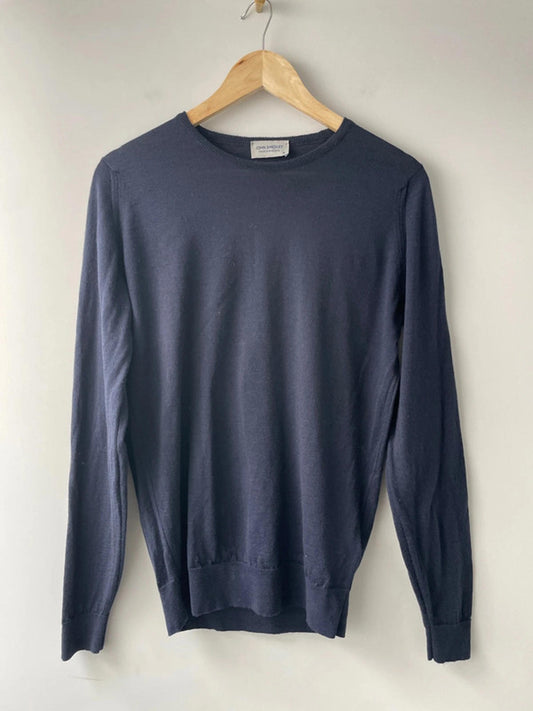 Men’s John Smedley Merino Wool Crew Neck Jumper - Medium - 2005