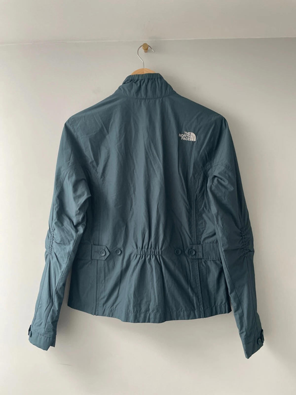 Women’s The North Face Premium Adventure Series Jacket Coat In Blue -Medium-2240