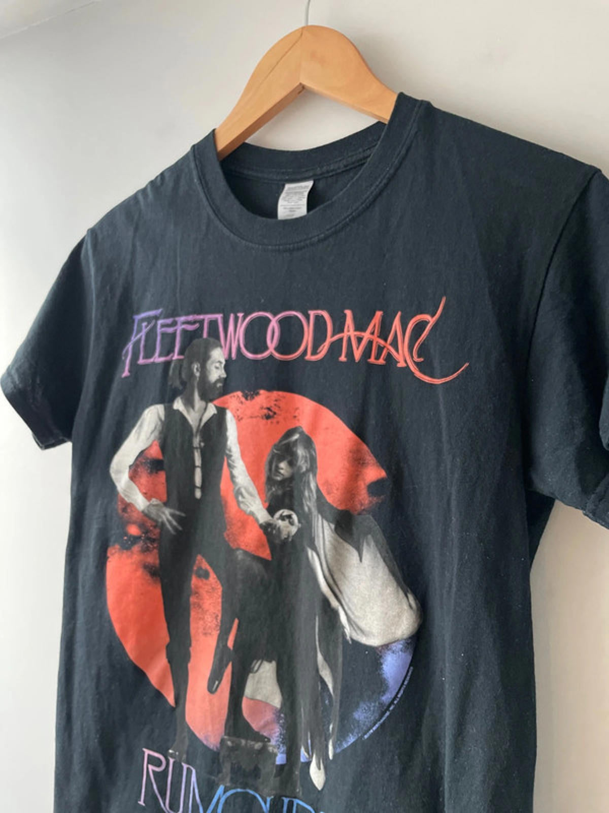 Women’s Vintage Fleetwood Mac Rumours Graphic T-shirt in Black - Small - 2725
