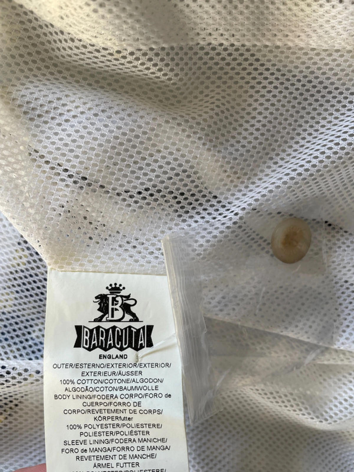 Mens Baracuta G9 Limited Edition Rare Harrington Checked Jacket - Large - 2126