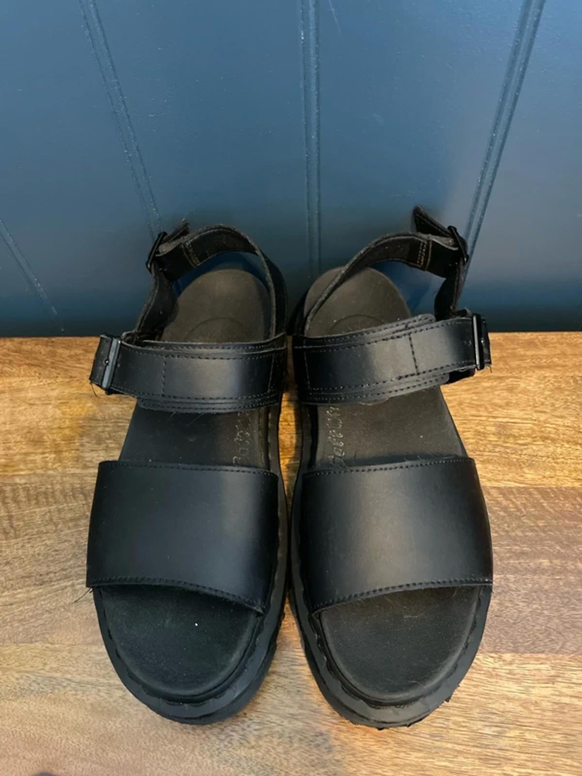 Women’s Dr Martens Voss Chunky Sole Sandals In Black - UK6 - 3050