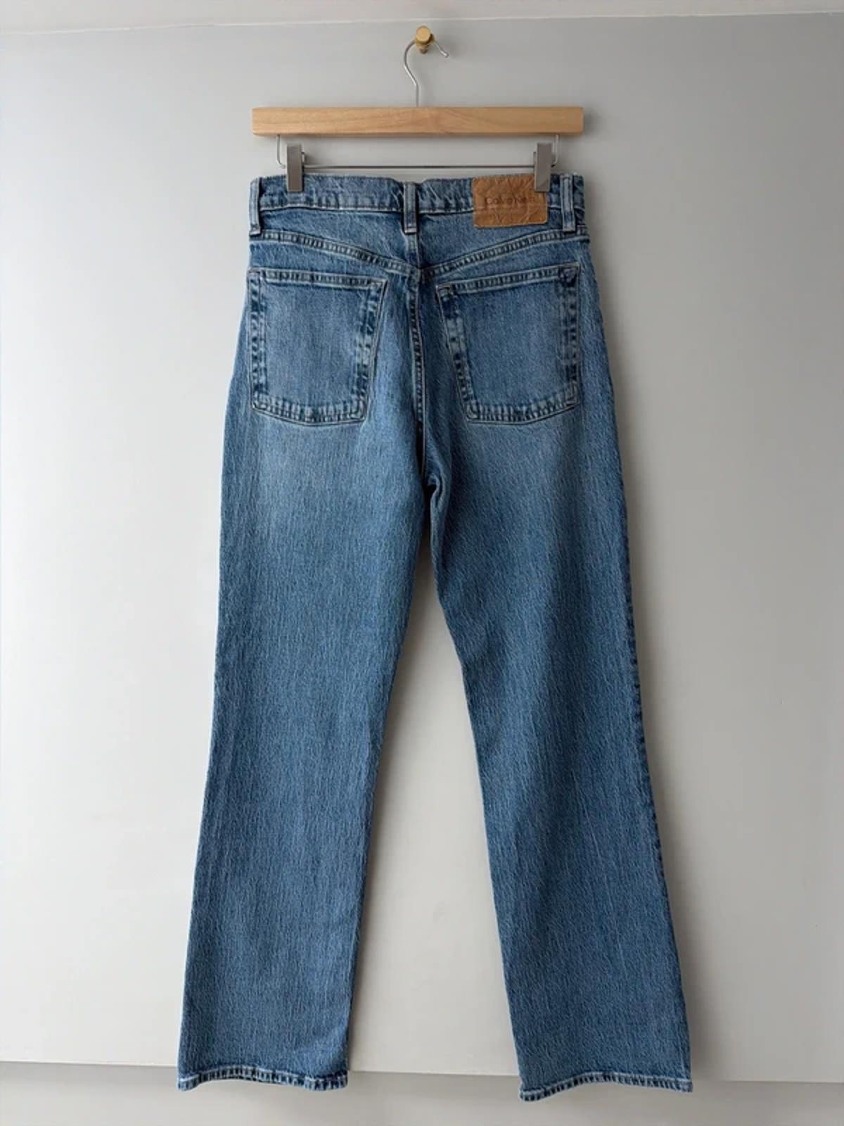 Women’s Calvin Klein Stretch Fit Boot Cut Jeans In Blue - W28/L31 - 3305