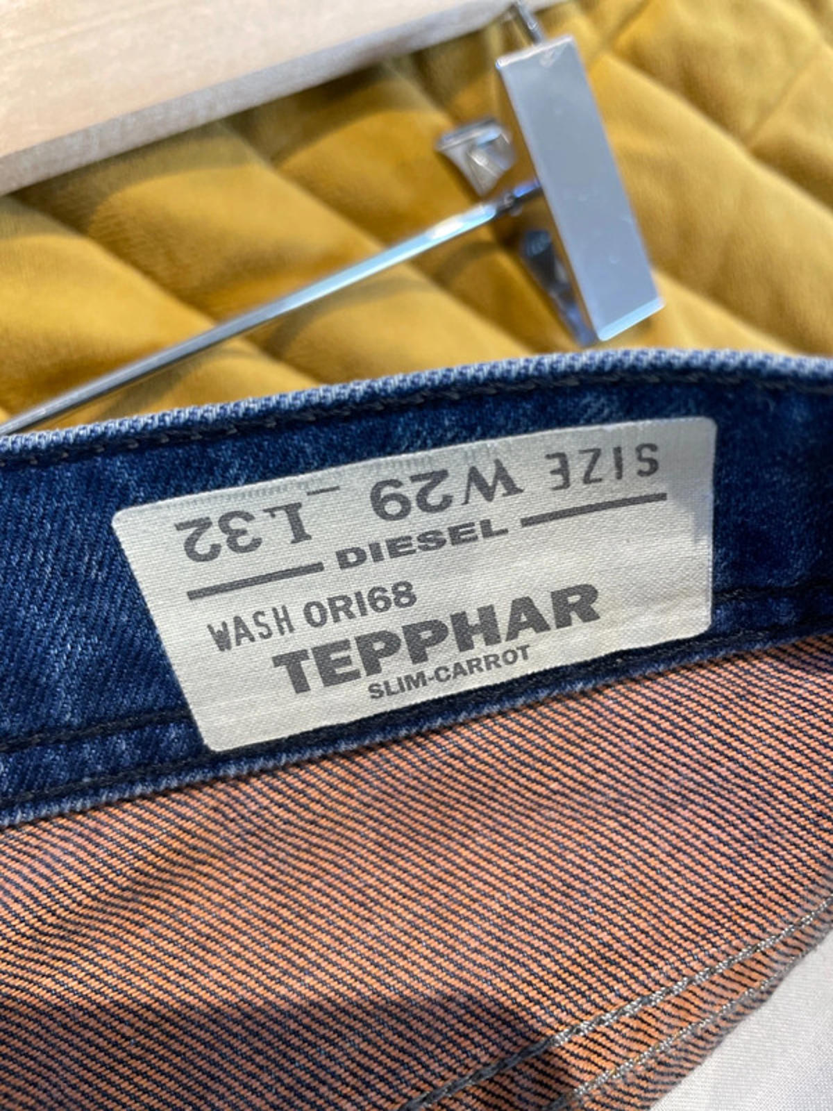 Womens Diesel Tepphar Slim Fit Jeans in Navy - W29/L32 - 2718