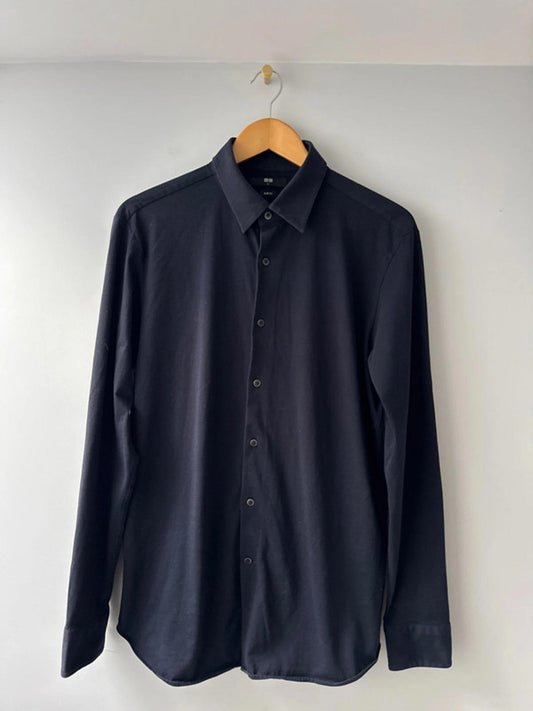 Men’s Uniqlo premium Jersey knit slim fit shirt - Large - 0327