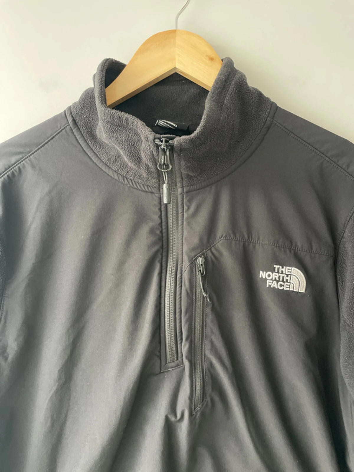 Men’s The North Face Glacier Pro 1/4 Zip Fleece Top In Black - Large - 2042