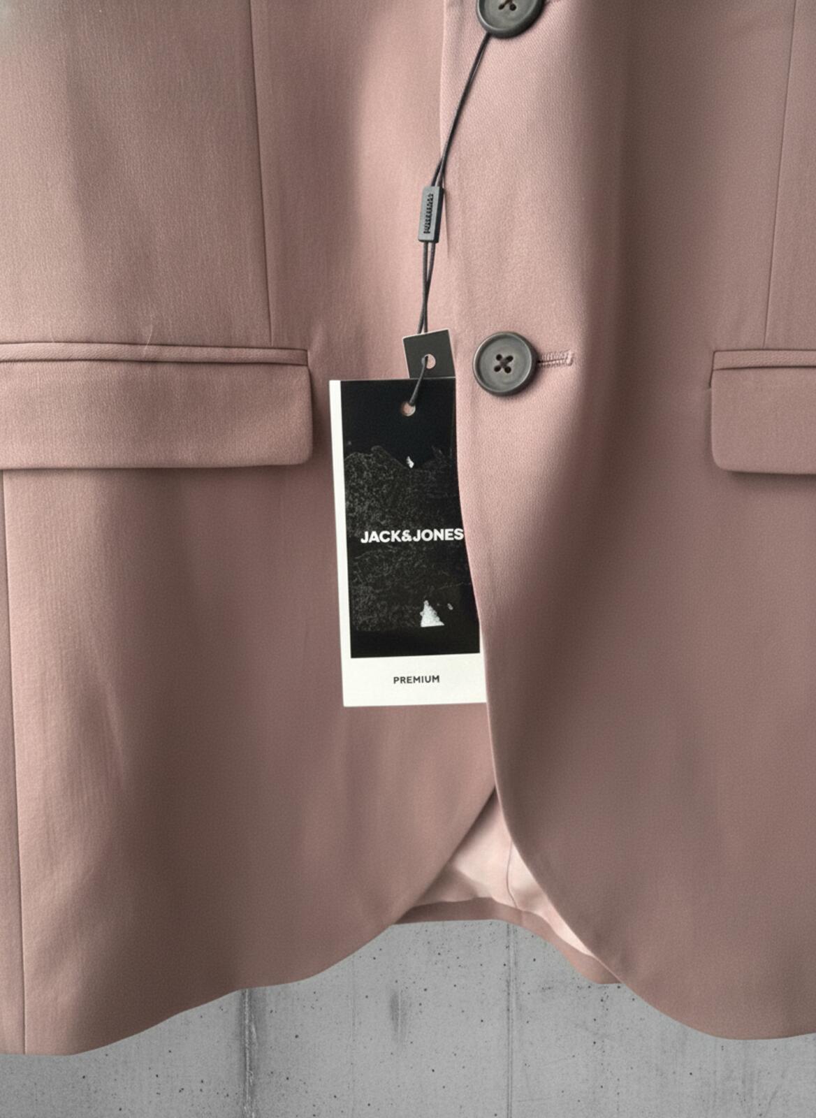 Men Jack & Jones Slim Fit Double Button Blazer Jacket - Medium - 3482