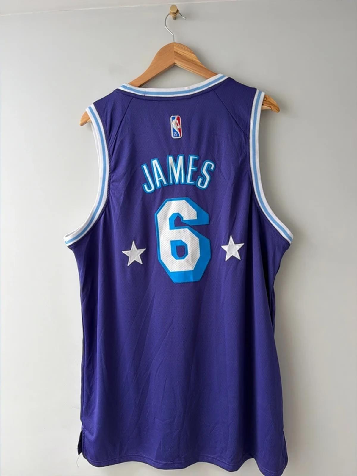Men's LeBron James LA Lakers Nike City Edition Swingman Jersey - XLarge - 3308
