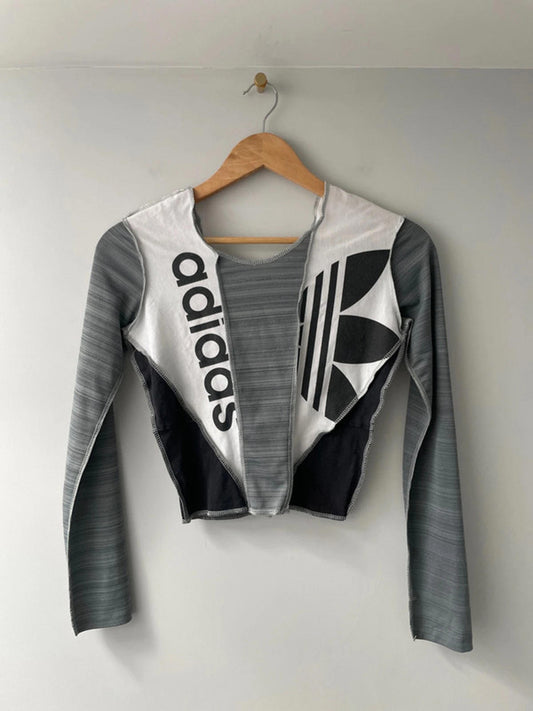 Women’s Adidas x Latham Street Customised Long Sleeved Top - Small - 2231