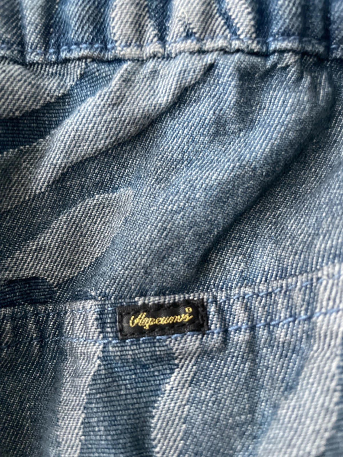 Men’s AAPE By A Bathing Ape Washed Loose Fit Jeans In Blue - W34/L30 - 2551