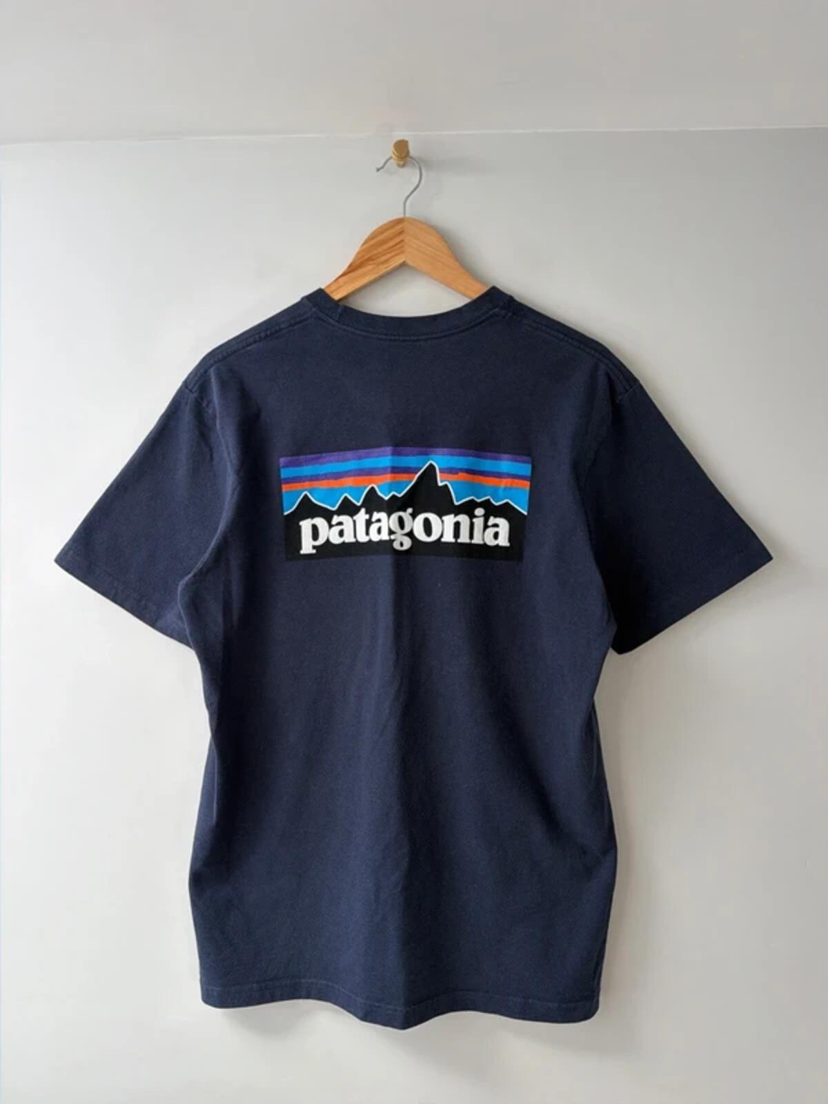 Men’s Patagonia crew neck printed t-shirt In navy - medium - 3454