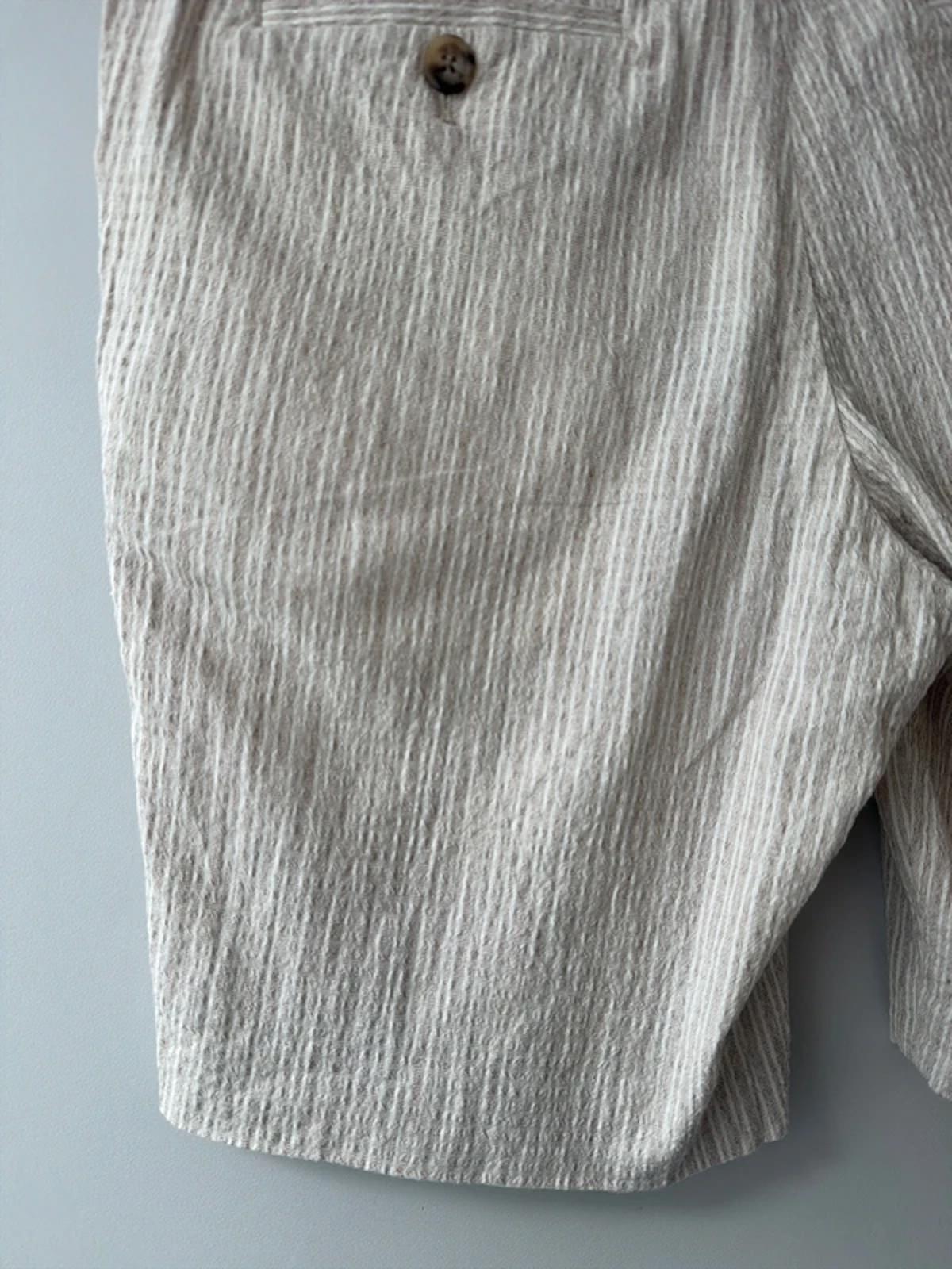 Men’s Jack & Jones Premium Linen Shorts In Beige - W32 - 3271