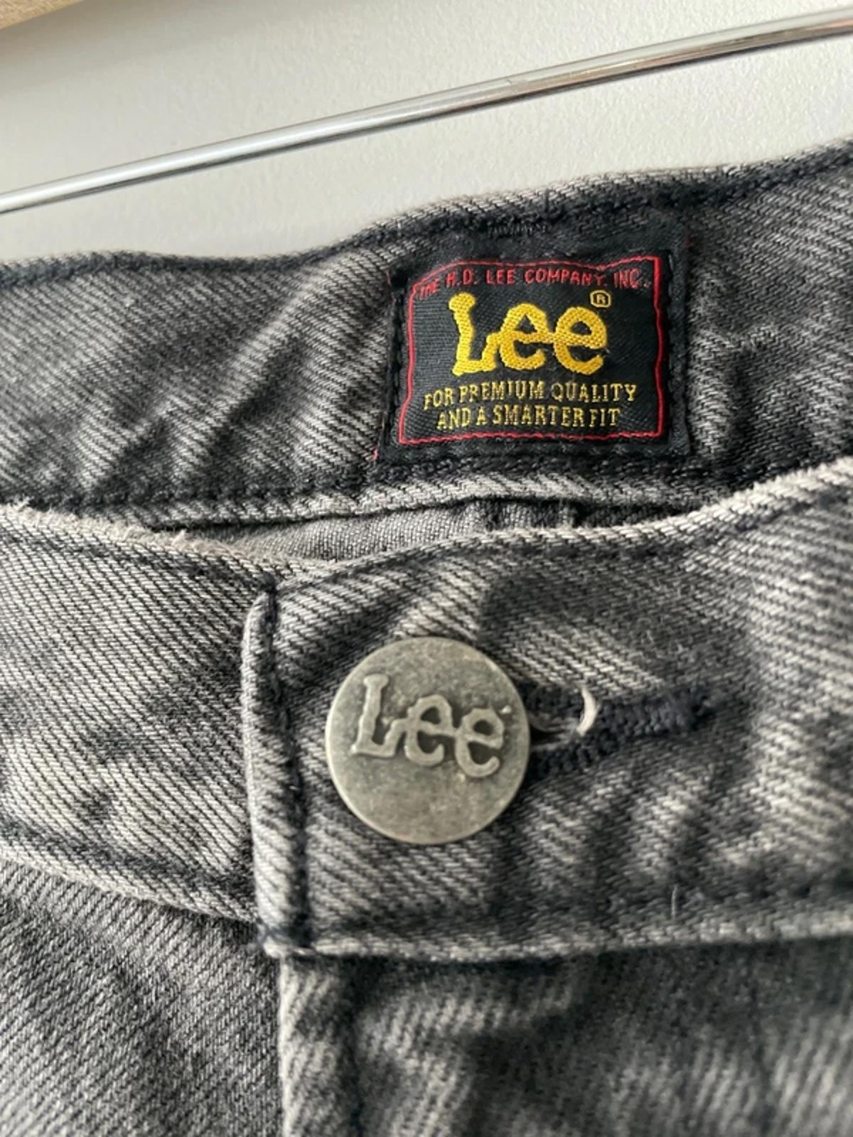 Men’s Lee Asher Relaxed Fit Jeans in Washed Black - W32/L32 -3079
