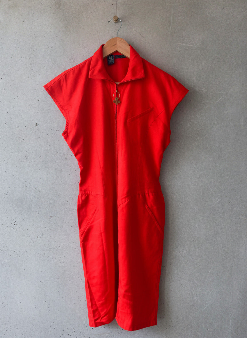 Women’s Emanuel Ungaro Designer Rare Find Cap Sleeve Dress In Red - UK8 - 3039