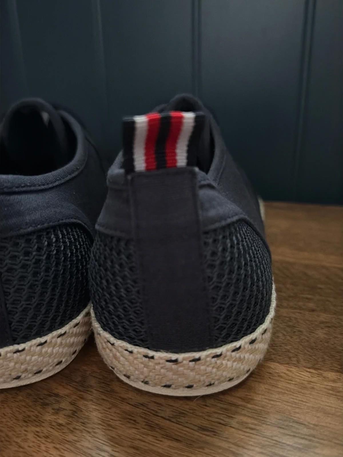 Men’s Dune Espadrille Lace-up Shoes In Navy - Uk11 - 3280