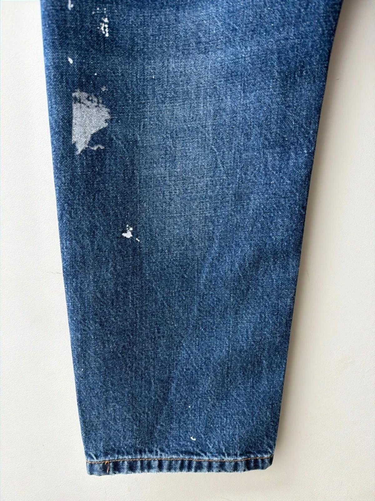 Women’s Ralph Lauren Straight Leg Distressed Jeans In Navy - W24/L27 - 3242