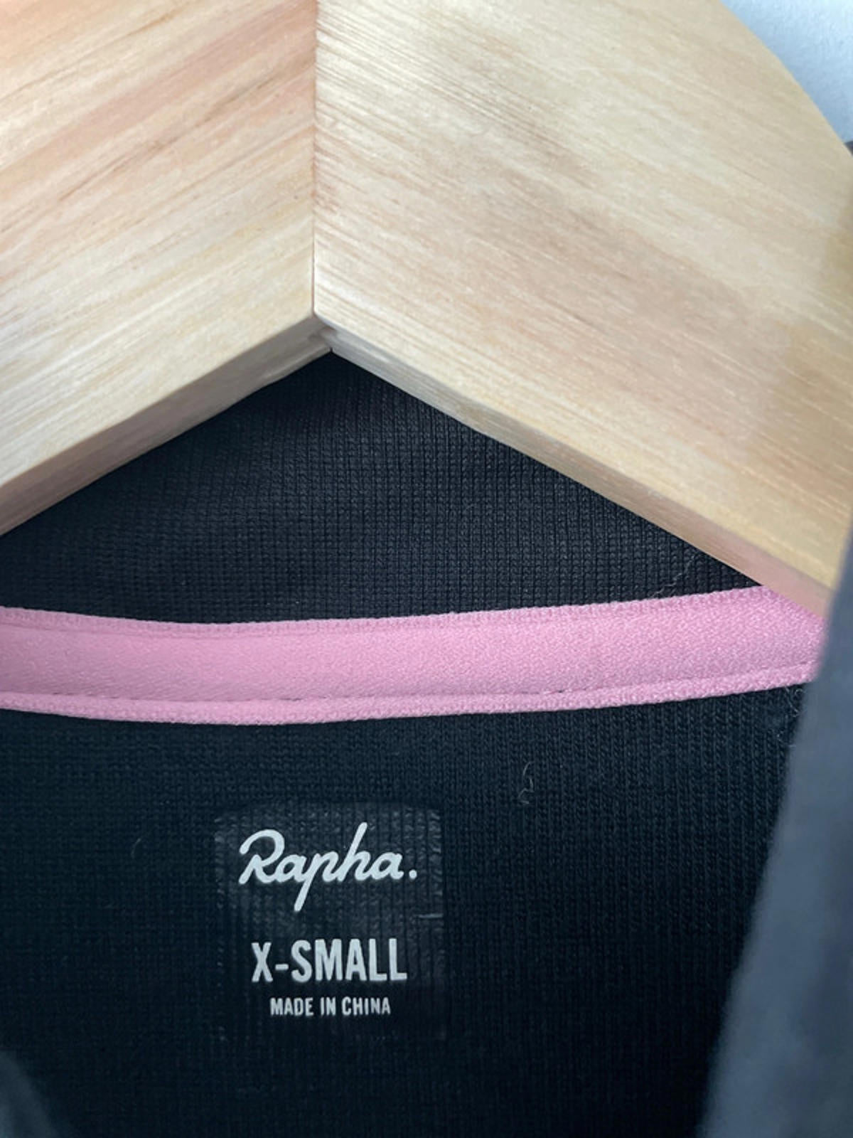 Women’s Rapha Short Sleeve Merino Wool Classic Cycling Jersey Top In Black - XSmall - 2267