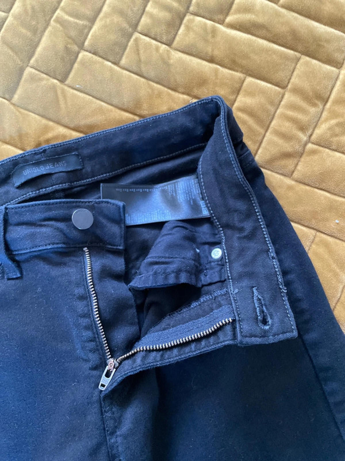 Women’s Uniqlo Skinny Fit Jeans In Black - W27 / L32