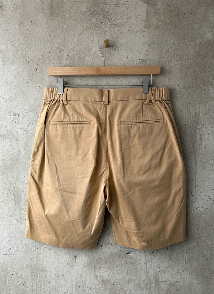 Men's Cos Stretch Fit Classic Chino Shorts in Beige - W33 - 3267