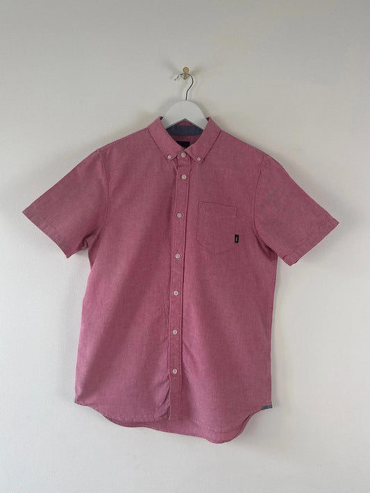 Men’s Vans Classic Fit Short Sleeve Chambray Shirt - Small   -1367