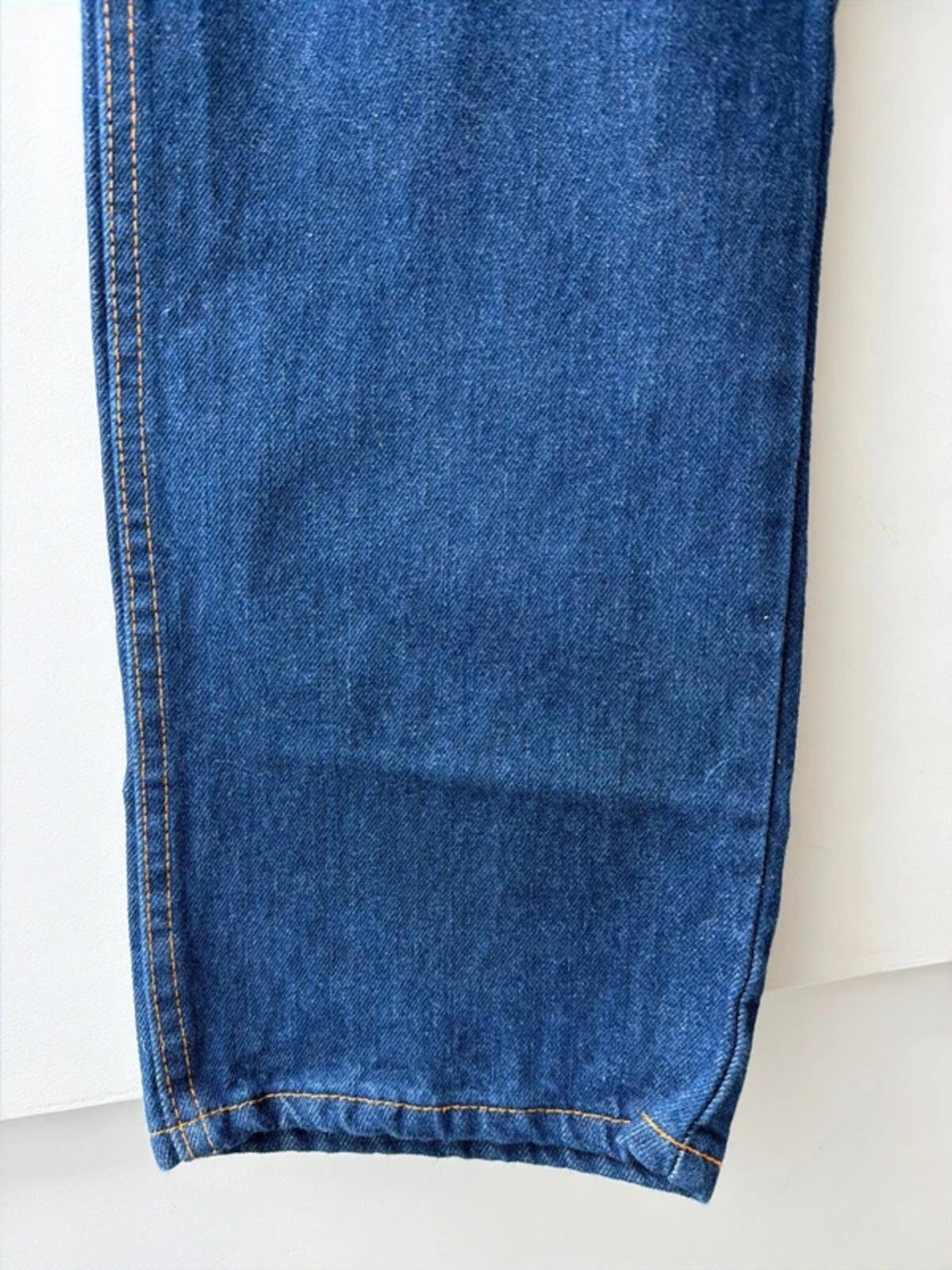 Men’s Dickies Baggy Fit Jeans In Navy Blue - W36/L32 - 3375