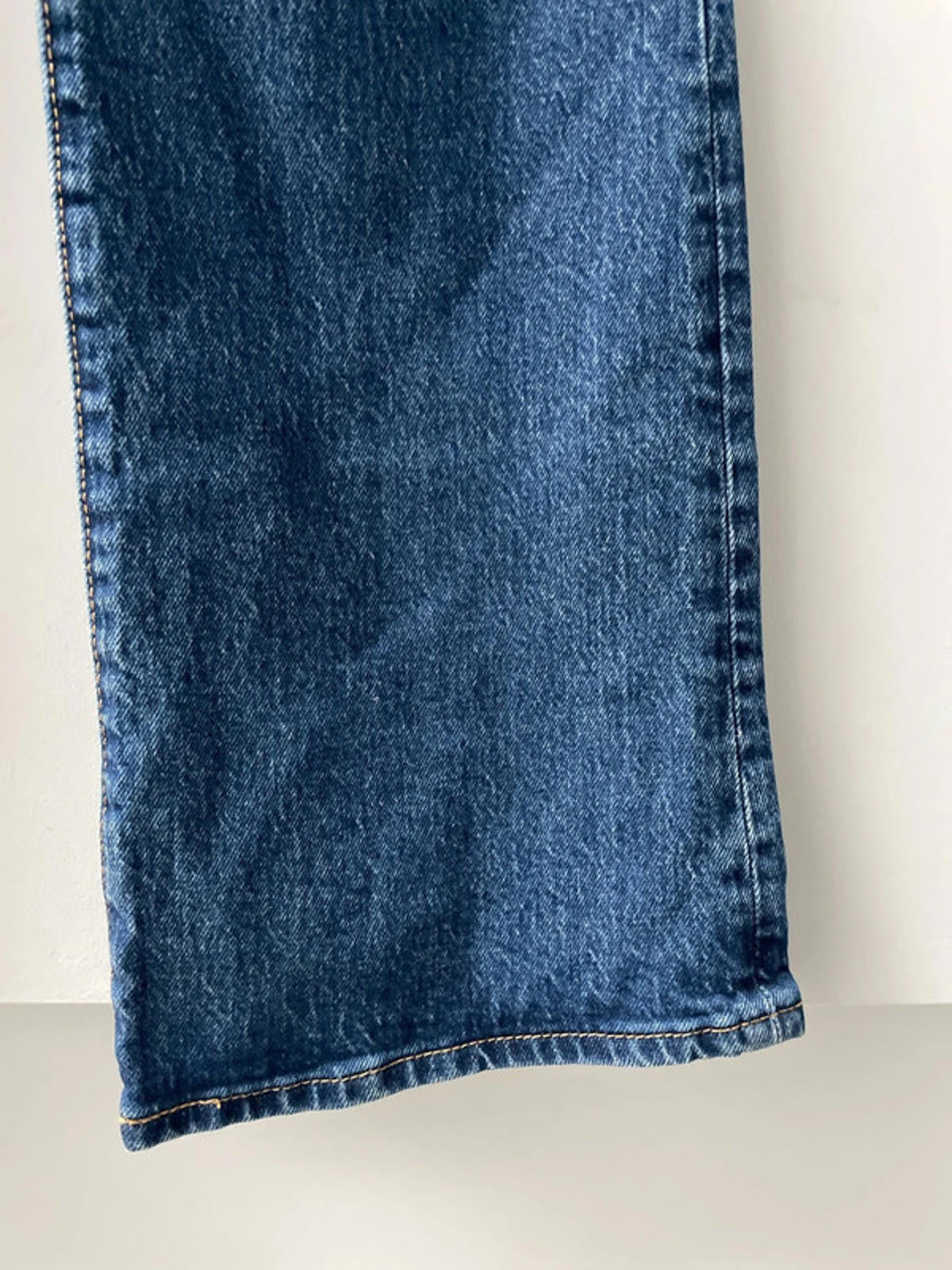 Women’s Levi’s High Waisted Ribcage Straight Fit Jeans In Navy - W24/L33 - 2753