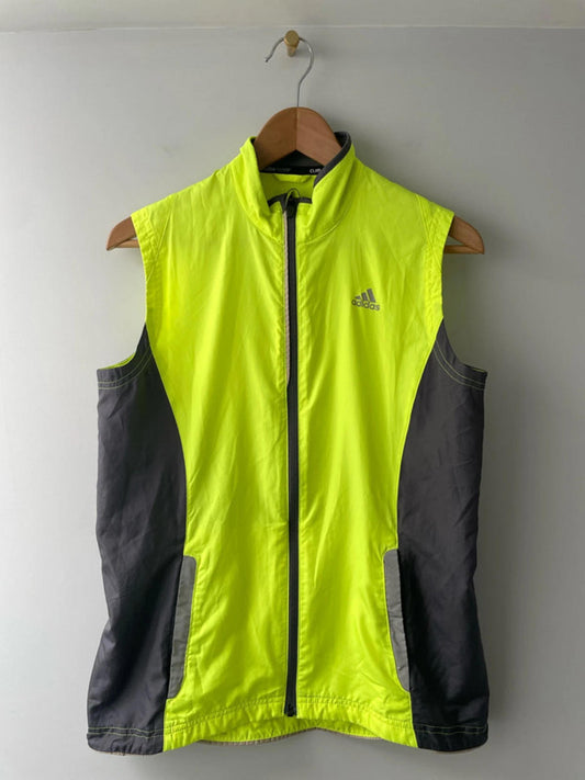 Women’s Adidas Climaproof High Vis Reflective Running Top - UK 14 - 1763