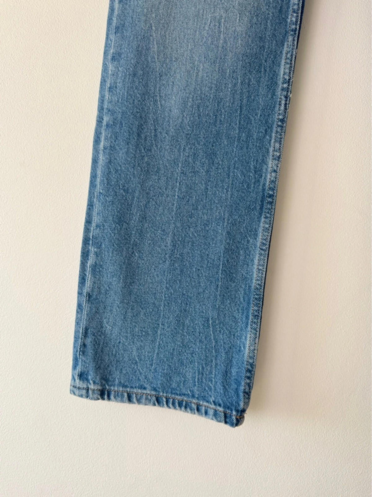 Women’s Bershka Petite Straight Leg Jeans In Navy - W28/L31 - 1314