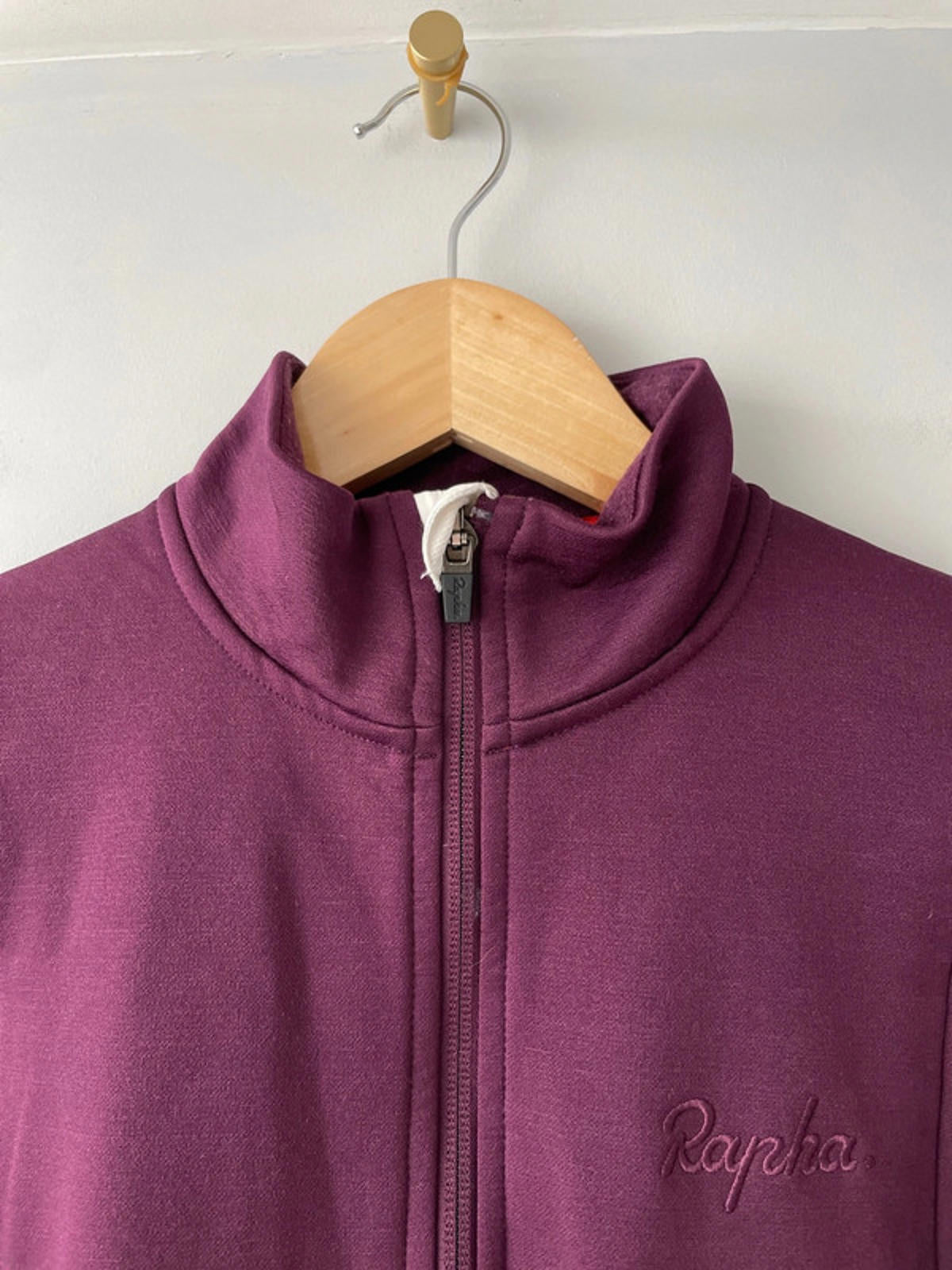 Men’s Rapha Long Sleeve Winter Cycling Jersey Merino Wool in Purple - XSmall- 2096