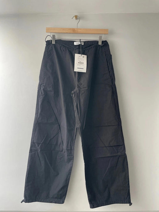 Women’s Pull & Bear Baggy Fit Wide Leg Cargo Trouser Bottoms - W28/L29 - 1117