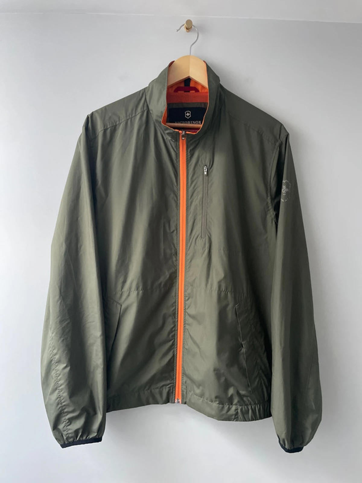 Men’s Victorinox Lightweight Harrington Jacket in Green - Large - 2664