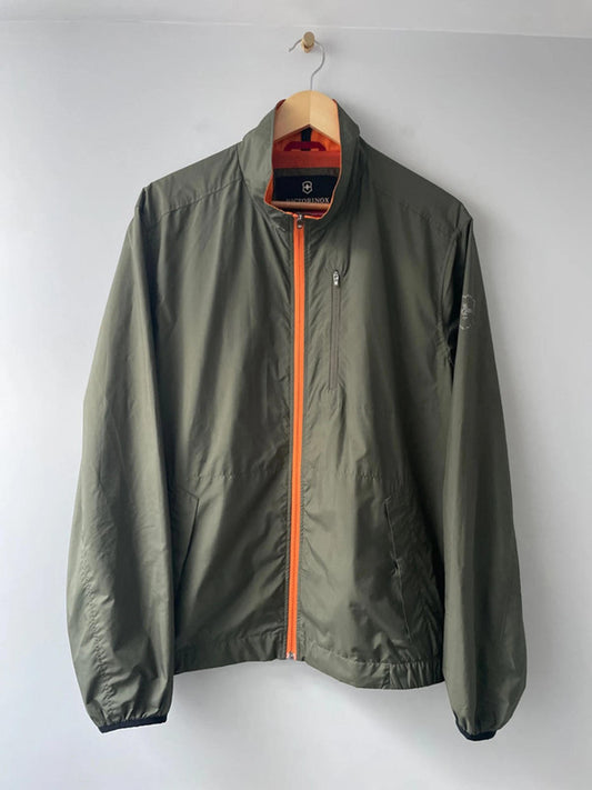 Men’s Victorinox Lightweight Harrington Jacket in Green - Large - 2664