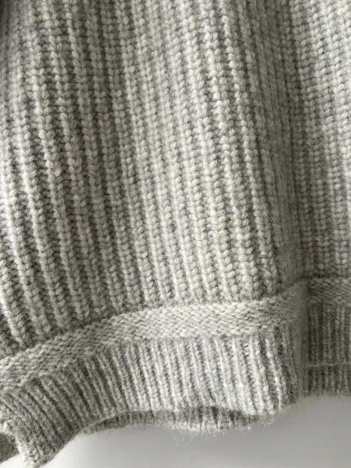 Women’s J.Crew Chunky Knit Alpaca Wool Mix Jumper In Grey - XXSmall - 2444 - RRP £160