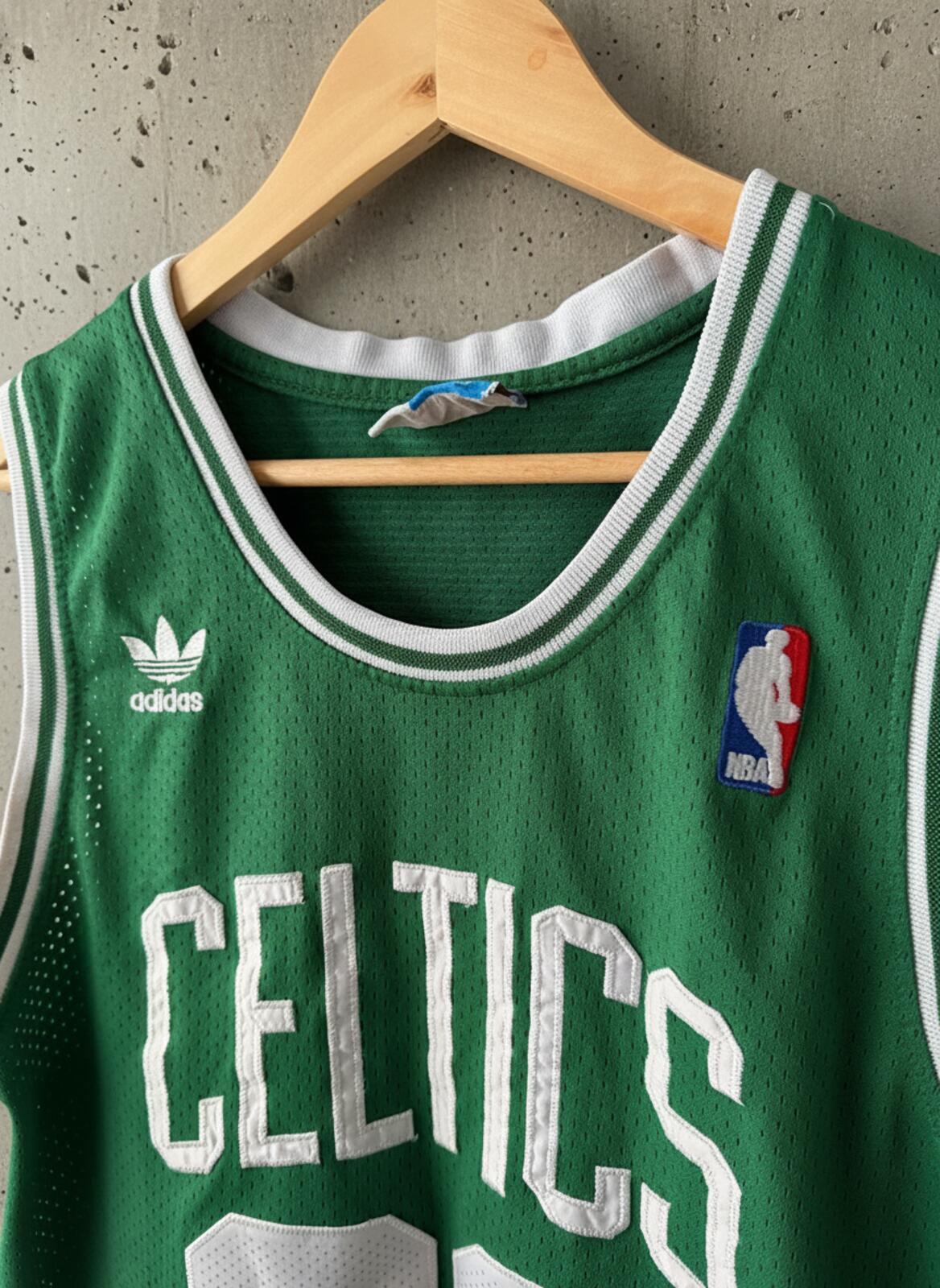 Men’s Adidas Bird 33 Celtics Vintage Rare Find Jersey In Green - Small - 3200