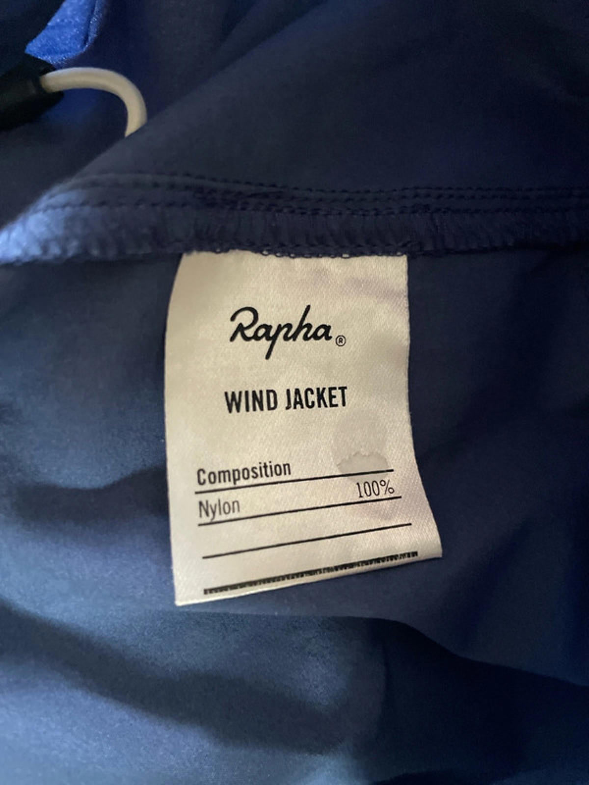Men’s Rapha Long Sleeve lightweight Cycling Jacket In Navy - XSmall - 1911
