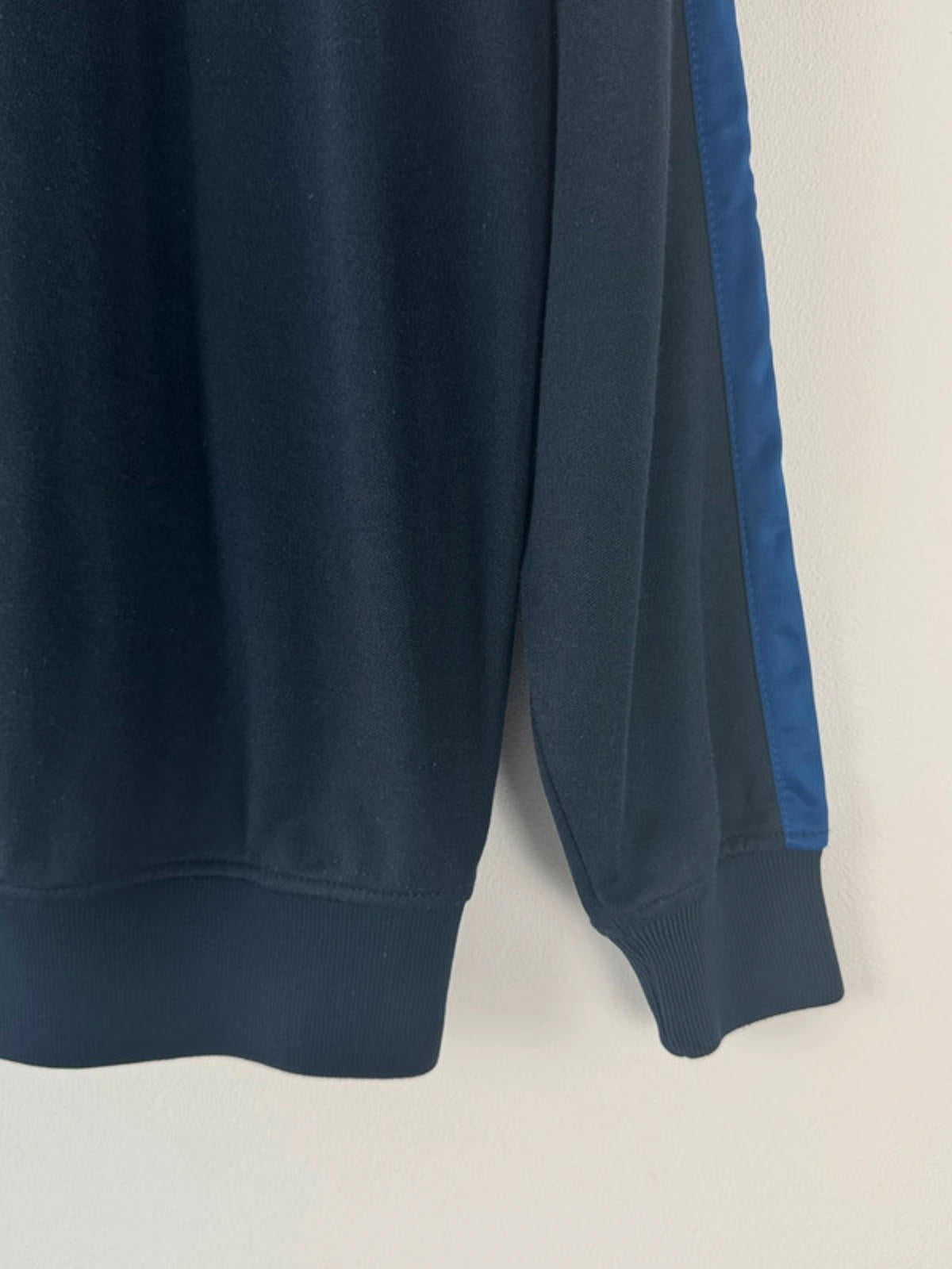 Men’s Ellesse 1/4 Zip Retro Track Jacket Top In Navy - Small   -1441