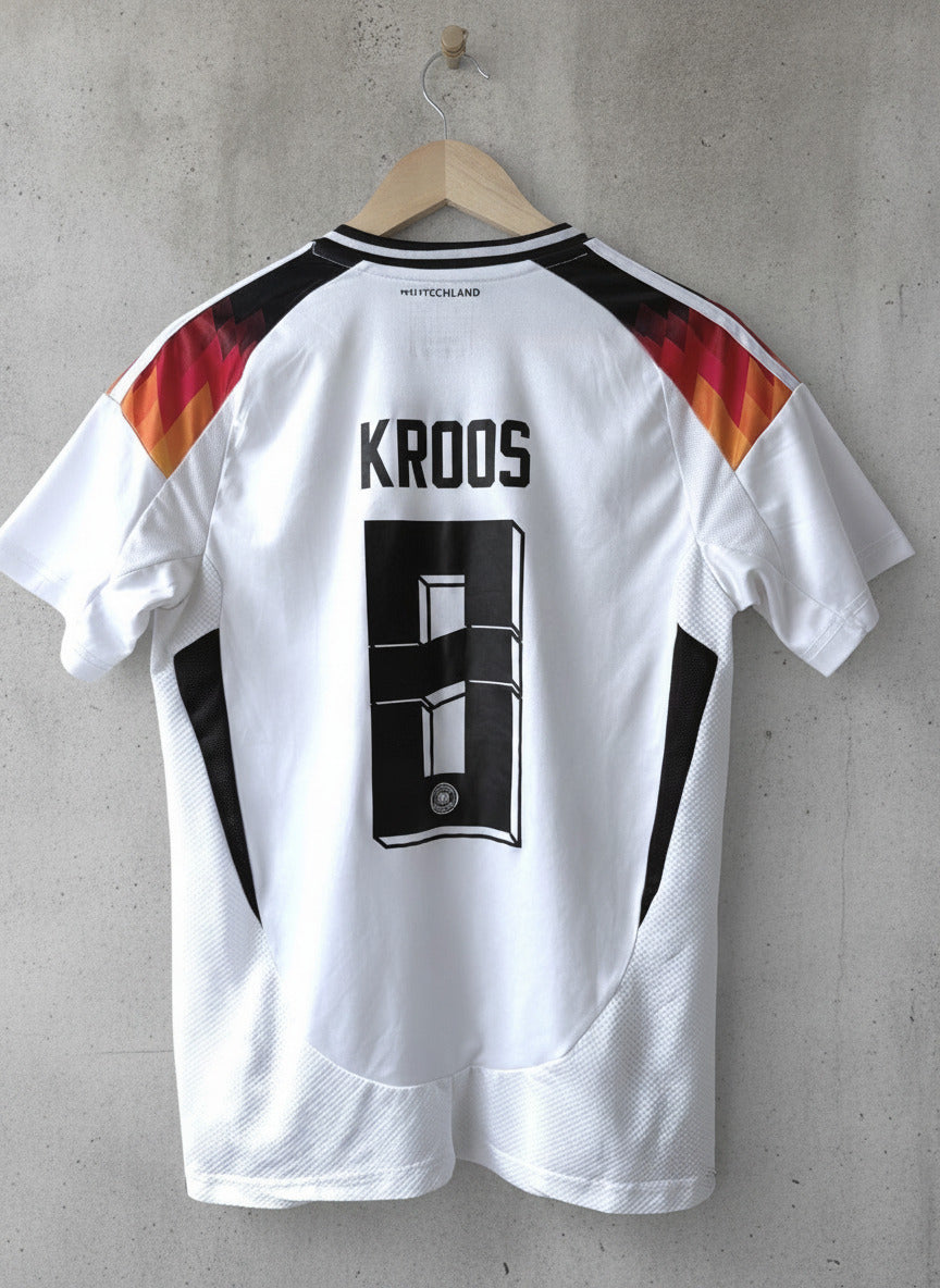 Men’s Germany 2024/25 Kroos #8 Home Football Shirt Top - Small - 3658
