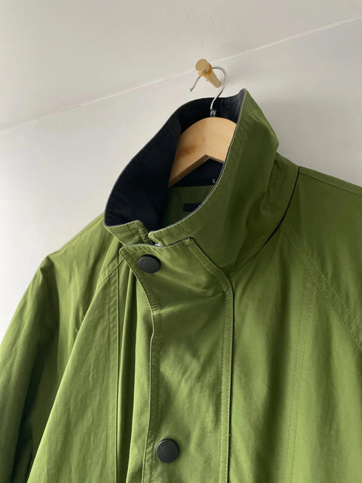 Men’s Baracuta Premium Oversized Fit Trench Coat In Khaki - Small - 2339
