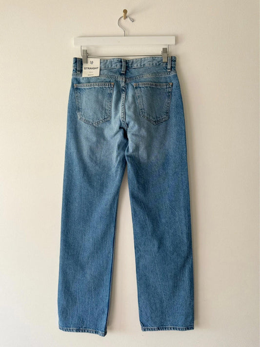 Women’s Bershka Petite Straight Leg Jeans - W28 / L31 - 1314